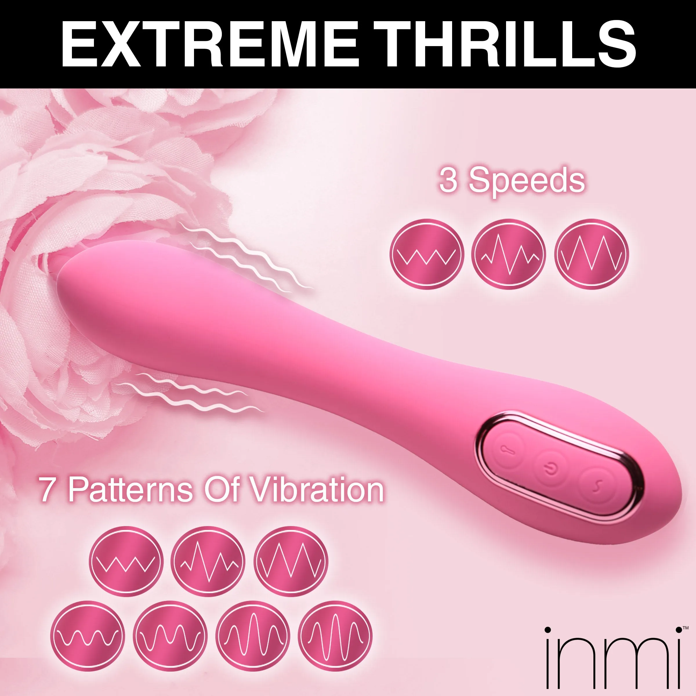 Curved Inflatable G-Spot Vibrator