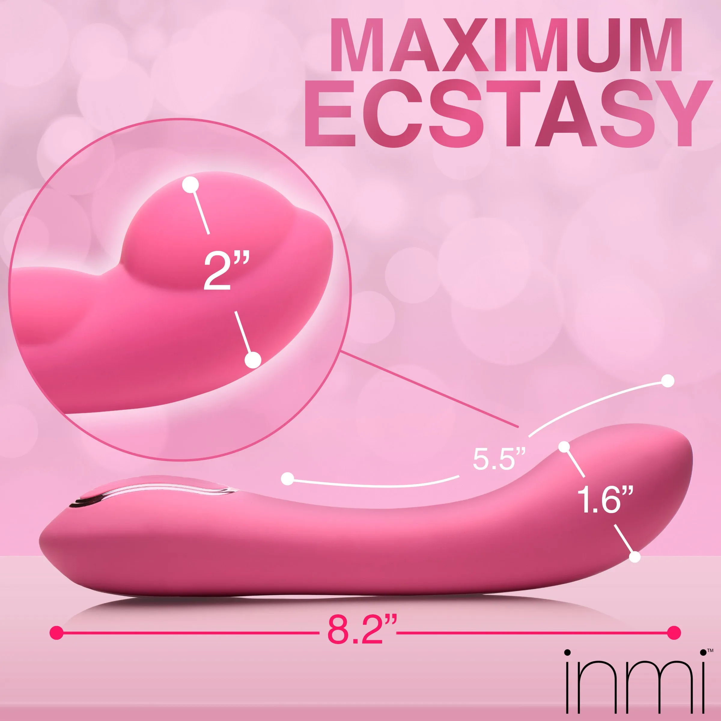 Curved Inflatable G-Spot Vibrator