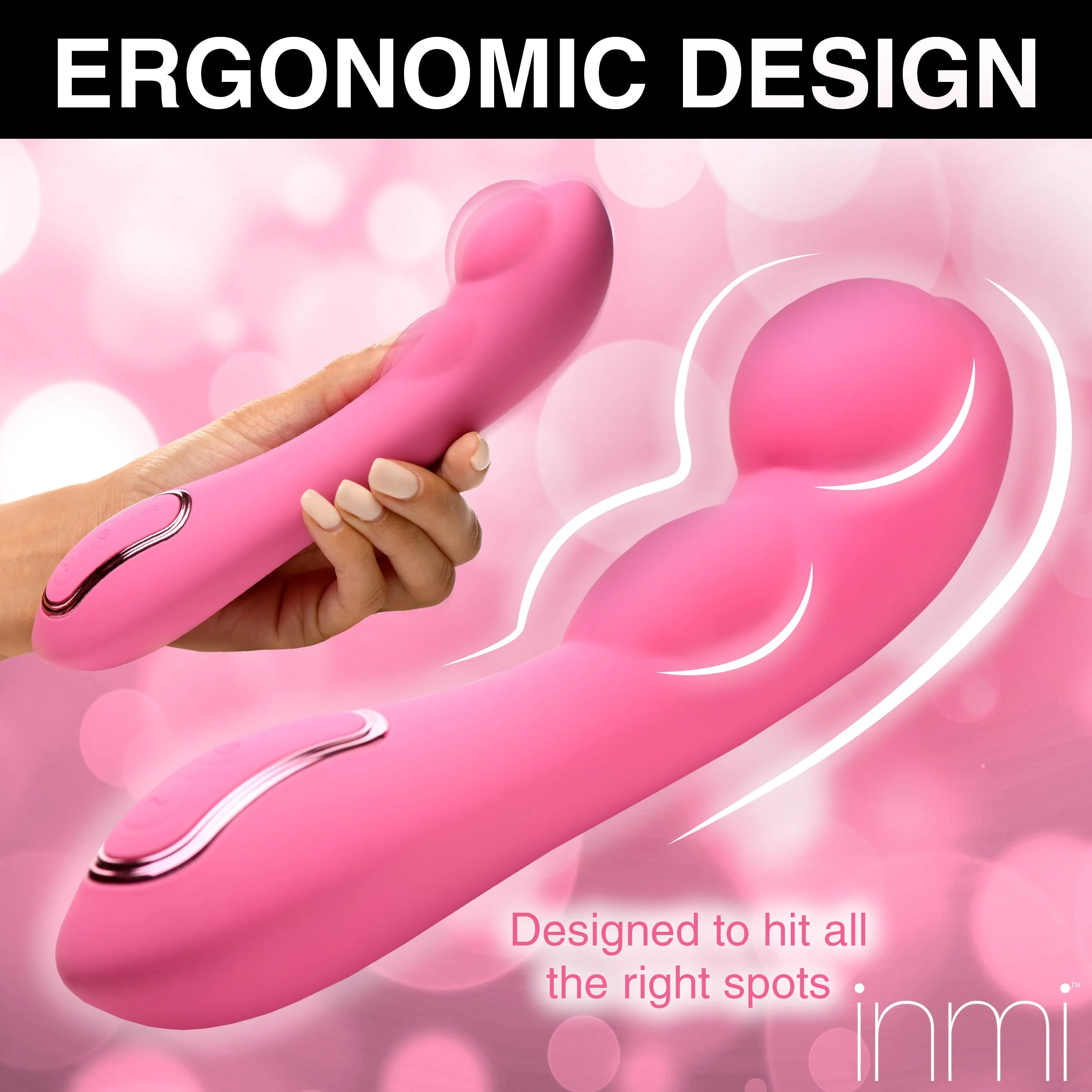 Curved Inflatable G-Spot Vibrator