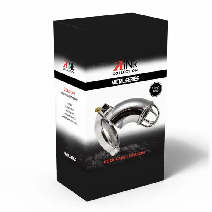 Decon Locking Cock Chastity Cage by Kink Collection