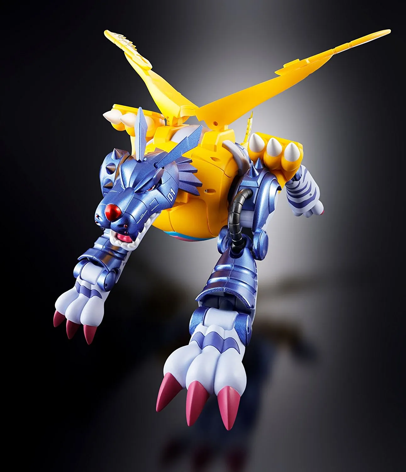 Digivolving Spirits 02 Gabumon Metal Garurumon Digimon Adventure Action Figure
