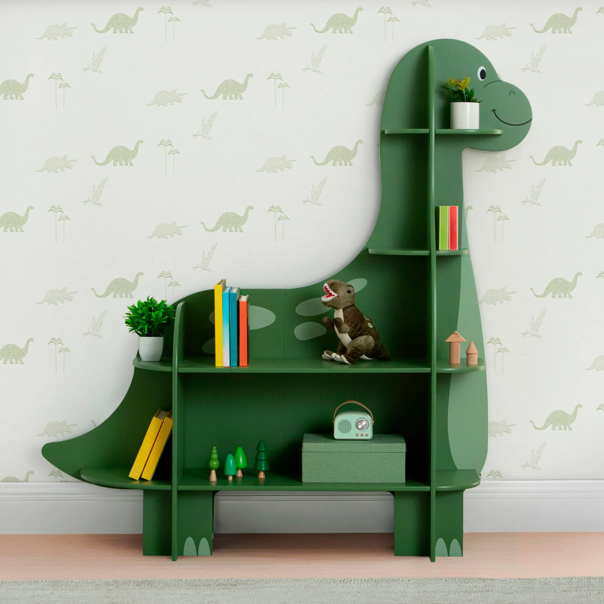 Dinosaur Character Bookcase