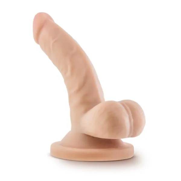 Dr Skin 4 inch Mini Cock Dildo in Vanilla Skin Tone
