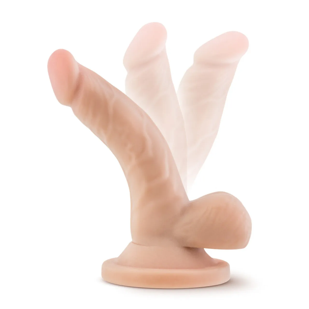 Dr Skin 4 inch Mini Cock Dildo in Vanilla Skin Tone