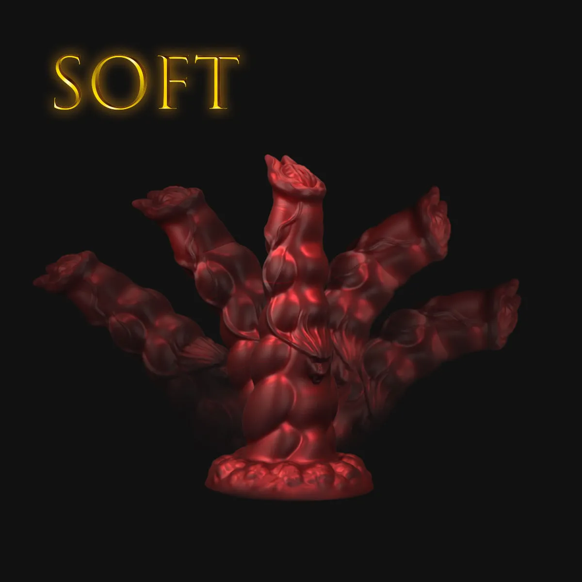 Dragon Dildo Butt Plug - Monsterdildo Silicone Tentacle Anal Sex Toy for Men Women