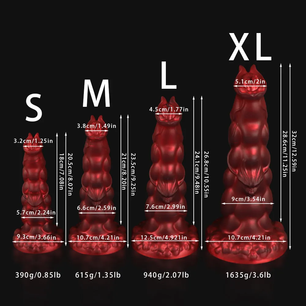 Dragon Dildo Butt Plug - Monsterdildo Silicone Tentacle Anal Sex Toy for Men Women