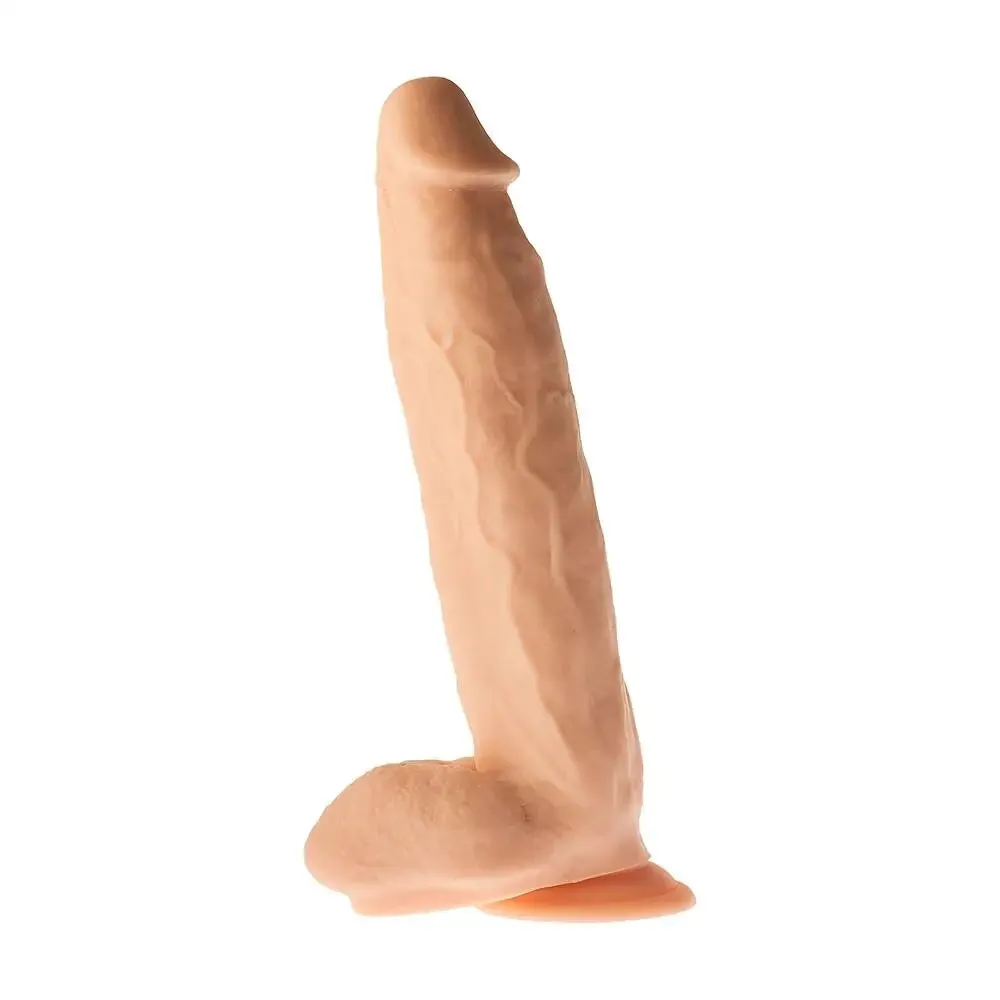 Dream Toys 11.8-inch Flesh Pink Realistic Dildo with Suction Cup