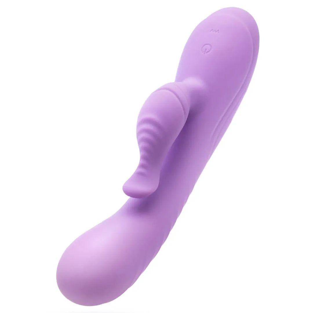 Evelyn Beginner G-Spot Rabbit Vibrator - Purple