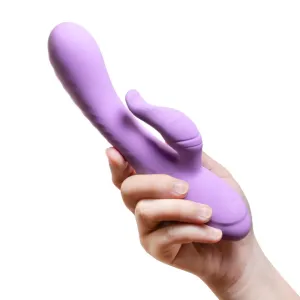 Evelyn Beginner G-Spot Rabbit Vibrator - Purple
