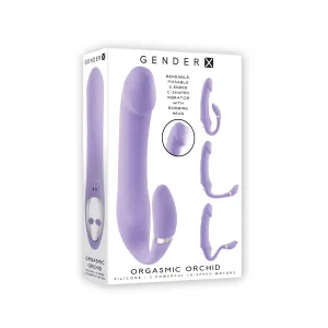 Evolved - Gender X Orgasmic Orchid Bendable C Shaped Vibrator 7.5 (Purple)