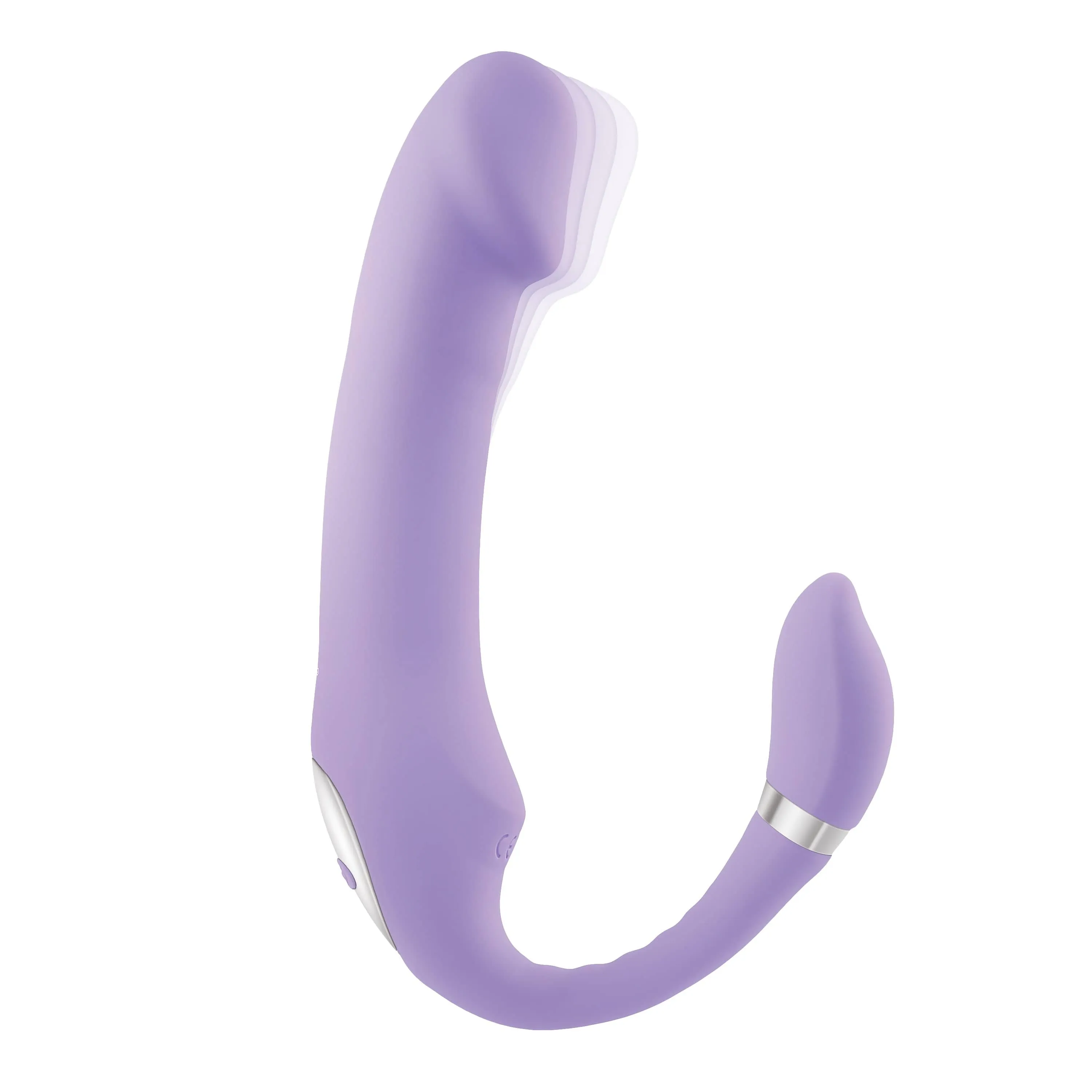 Evolved - Gender X Orgasmic Orchid Bendable C Shaped Vibrator 7.5 (Purple)