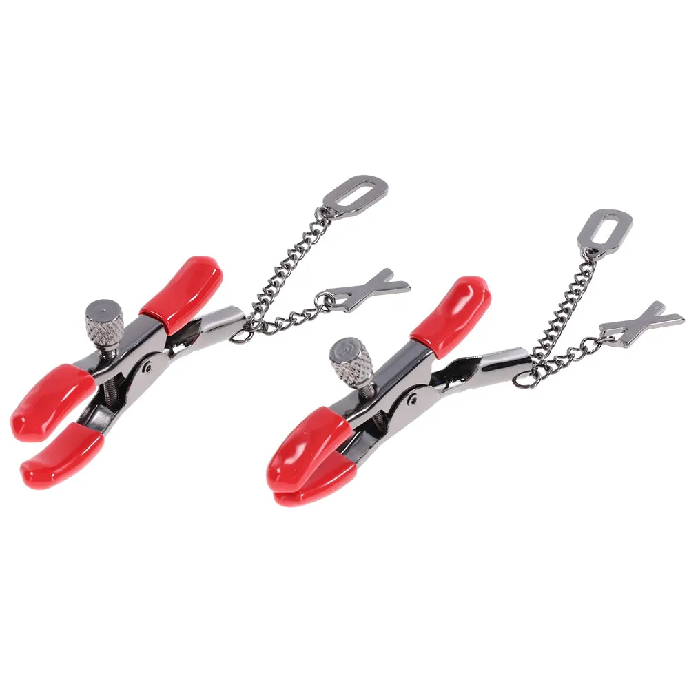 Ex's & Oh's Nipple Clamps