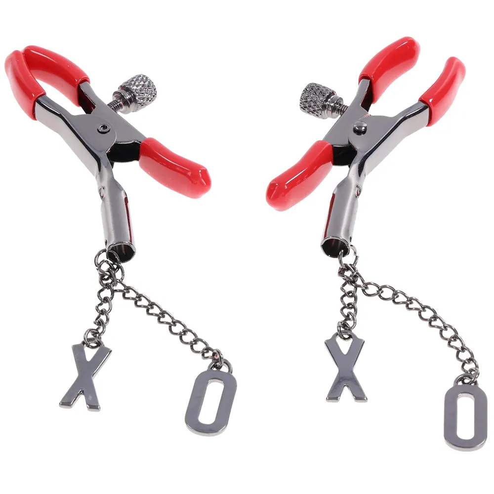 Ex's & Oh's Nipple Clamps