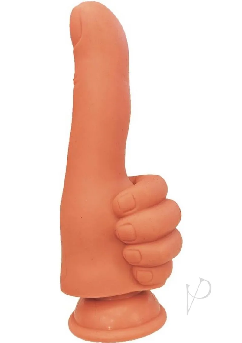 Finger Fest Thumbs Up Dildo Caramel