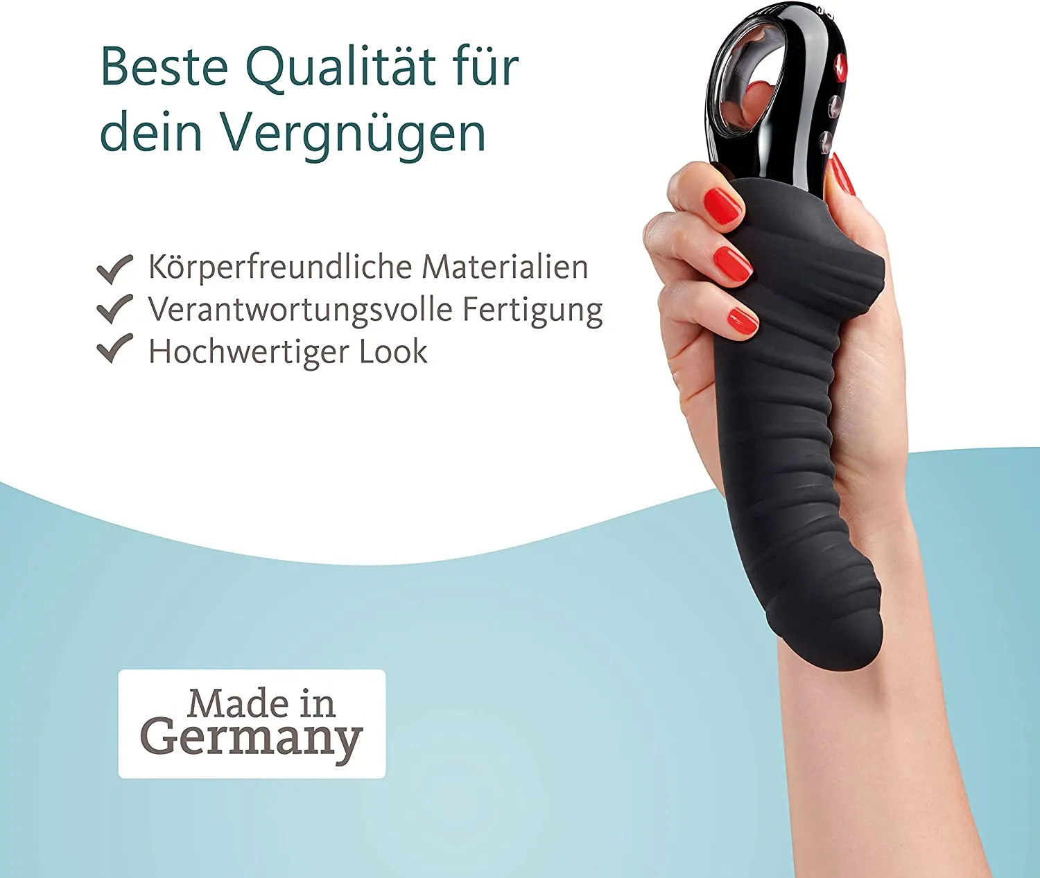 Fun Factory Tiger G5 G Spot Rabbit Vibrator Rechargeable USB Black Line