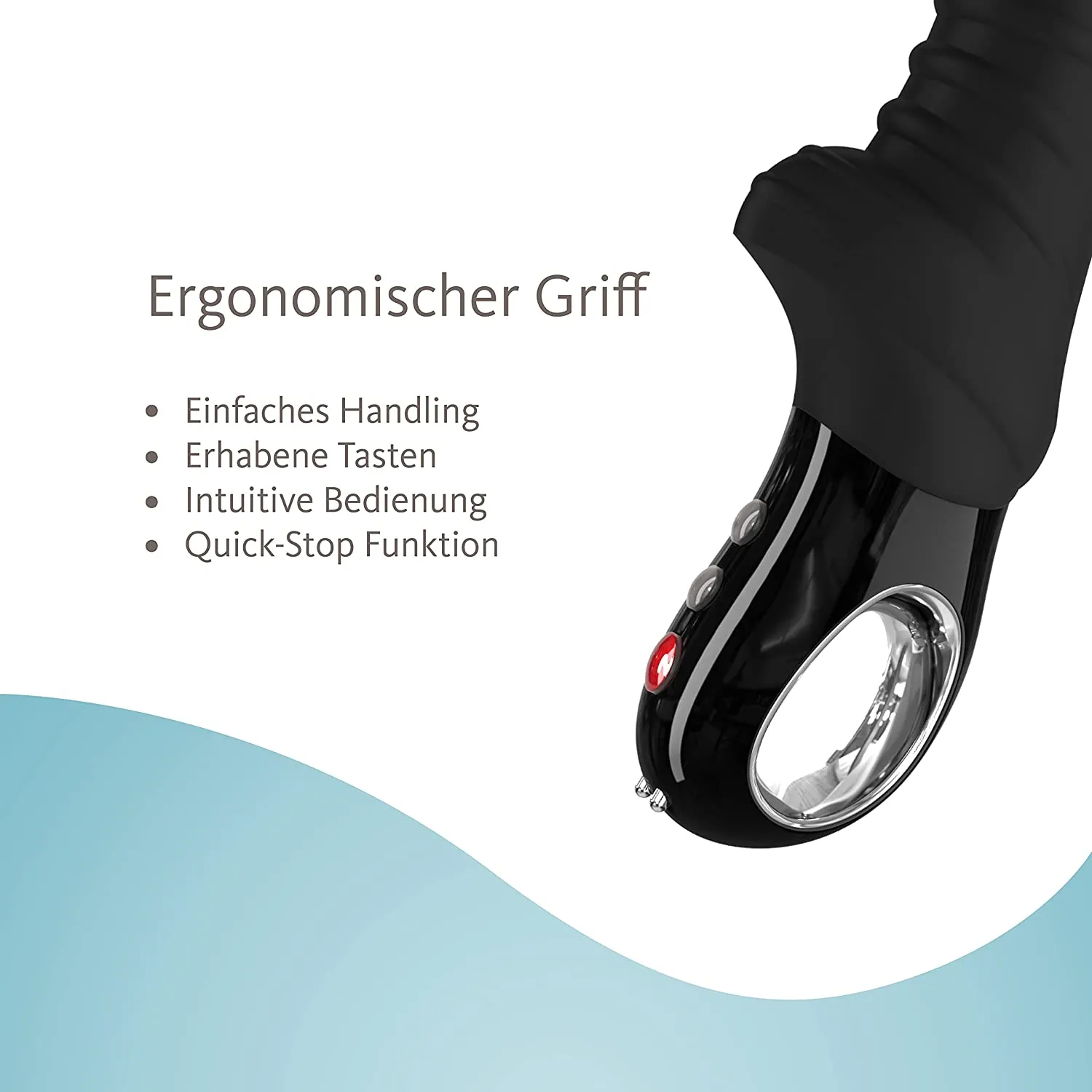 Fun Factory Tiger G5 G Spot Rabbit Vibrator Rechargeable USB Black Line