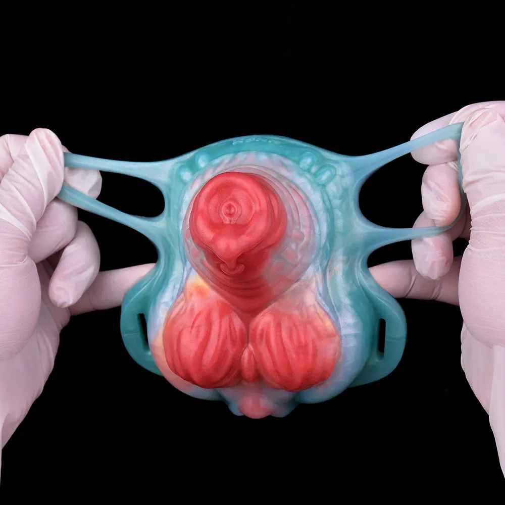 G-Stringer Fantasy Grinder Sex Toys - Monsterdildo Cumming Remote Control Vibrator Bullet Massager