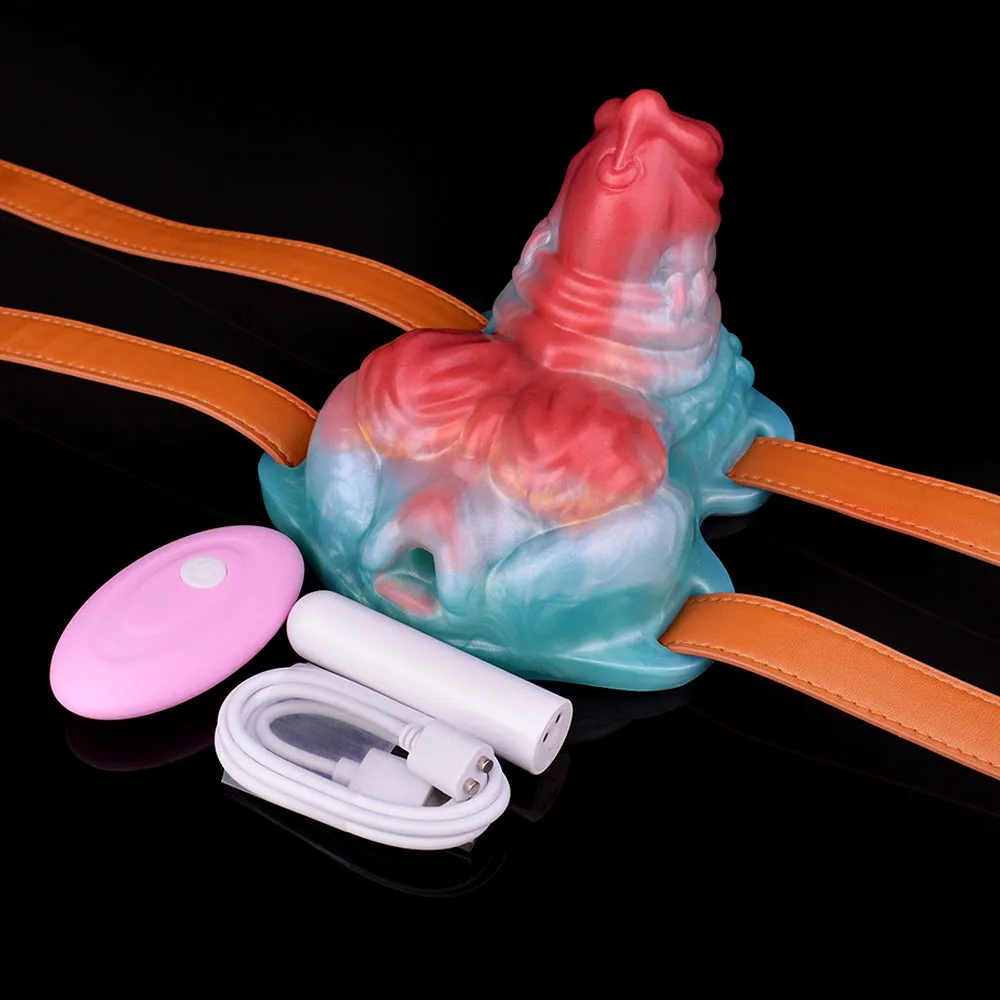 G-Stringer Fantasy Grinder Sex Toys - Monsterdildo Cumming Remote Control Vibrator Bullet Massager