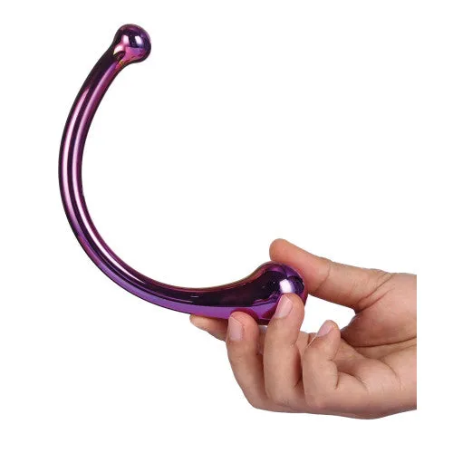 Glamour Glass Curved Wand 17cm x Ø 3.3cm