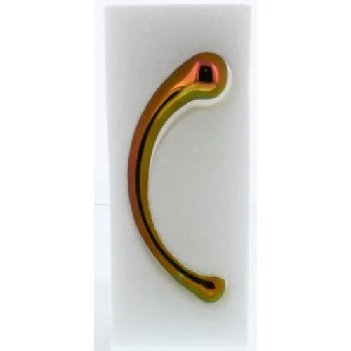 Glamour Glass Curved Wand 17cm x Ø 3.3cm