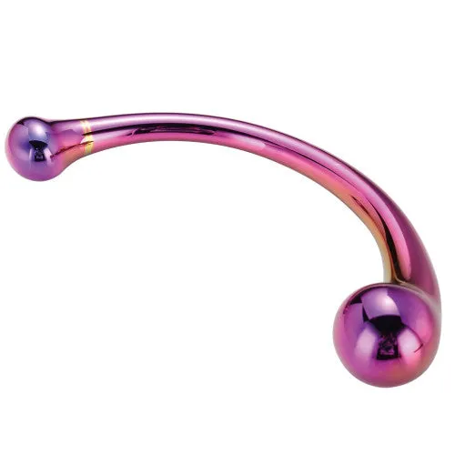 Glamour Glass Curved Wand 17cm x Ø 3.3cm