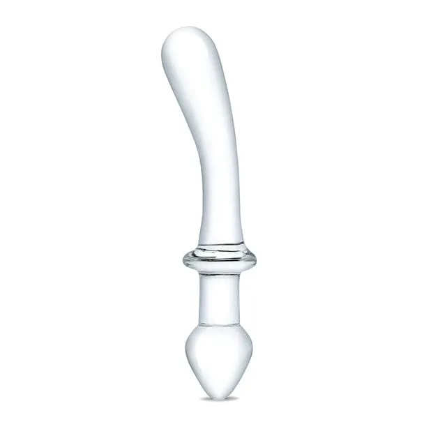 Glas - Classic Curved Dual Ended Glass Dildo 9 (Clear)