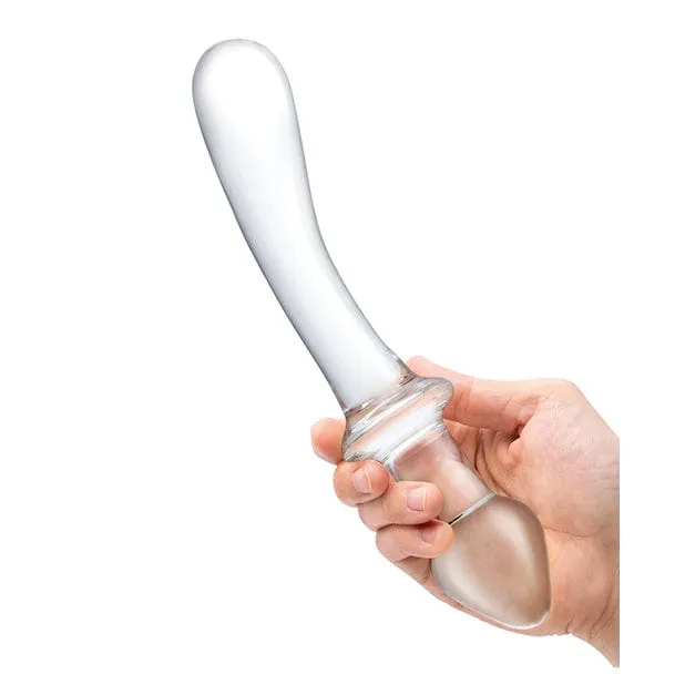 Glas - Classic Curved Dual Ended Glass Dildo 9 (Clear)