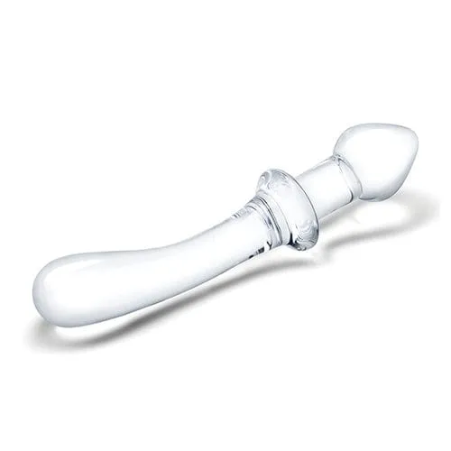 Glas - Classic Curved Dual Ended Glass Dildo 9 (Clear)