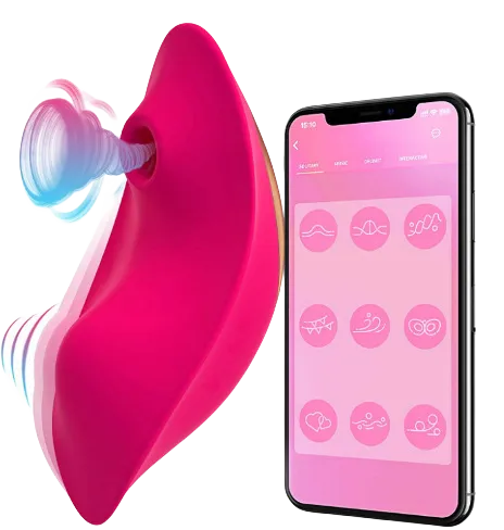 Glow | Wearable App Control Vibrating Panties Sucking Vibrator