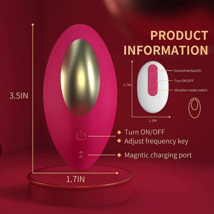 Glow | Wearable App Control Vibrating Panties Sucking Vibrator
