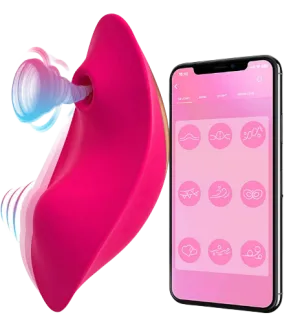 Glow | Wearable App Control Vibrating Panties Sucking Vibrator