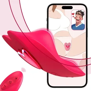 HeartBeat App Vibrating Panties Wearable Couple Vibrator with Remote