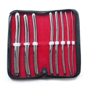 Hegar Urethral Sounds. 8 Piece