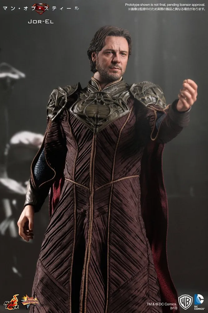 Hot Toys 1/6 Superman Man of Steel Jor-El Scale Action Figure MMS201