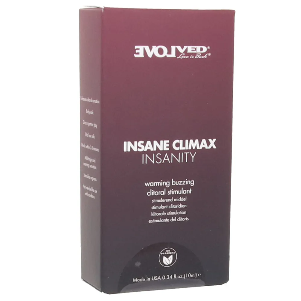 Insane Climax Insanity Clitoral Stimulant in 0.34oz/10ml