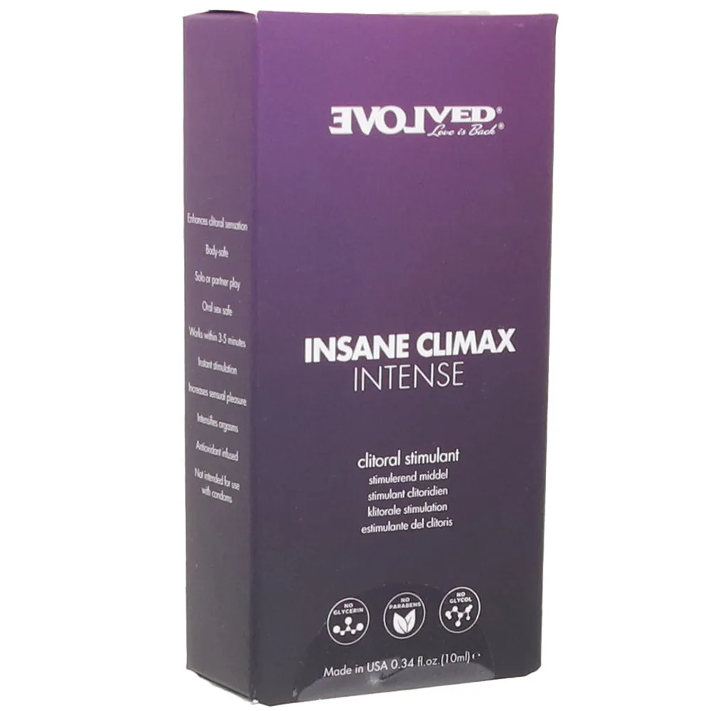 Insane Climax Intense Clitoral Stimulant in 0.34oz/10ml