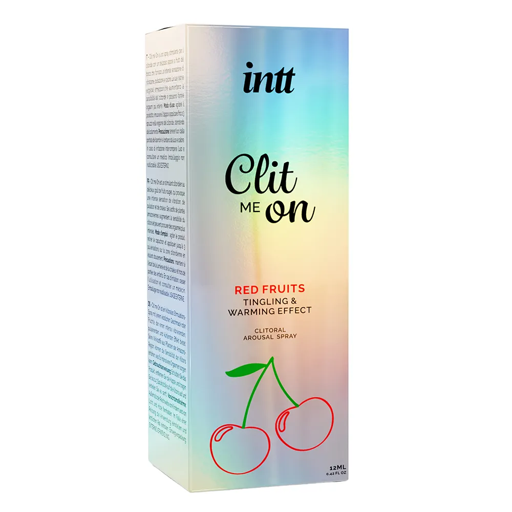 Intt Clit Me On Red Fruits Warming Tingling Clitoral Arousal Spray