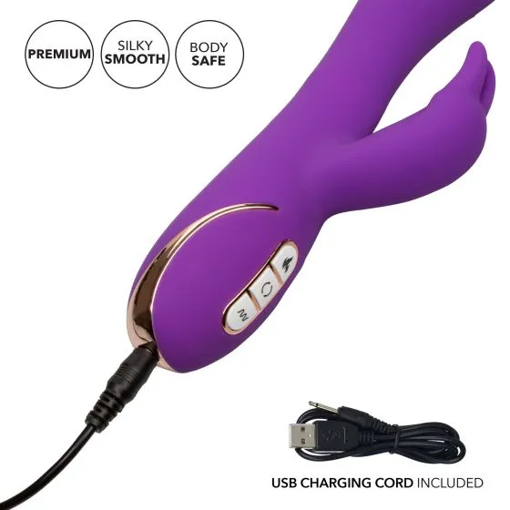 Jack Rabbit Heated Silicone Rotating G Rabbit
