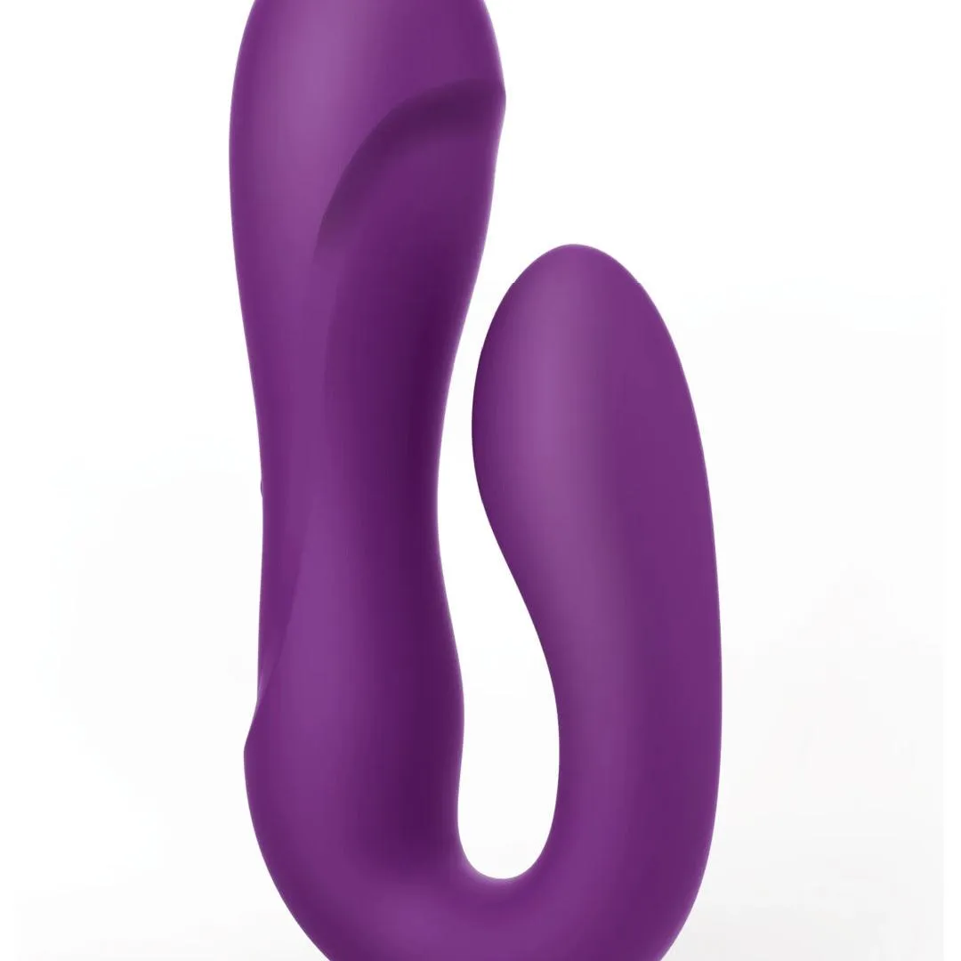 Jimmyjane Reflexx Rabbit 1 G-Spot & Clit Hugging Warming Vibrator - Purple