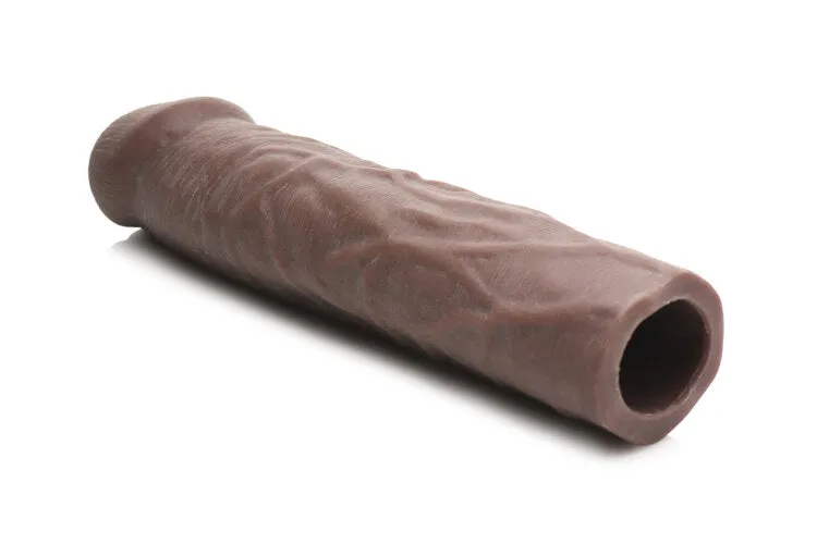Jock Extra Long 3 Penis Extension Sleeve - Dark