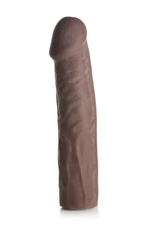 Jock Extra Long 3 Penis Extension Sleeve - Dark