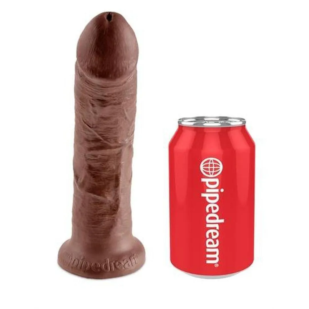 King Cock Strap-on Harness With 8 Brown Cock