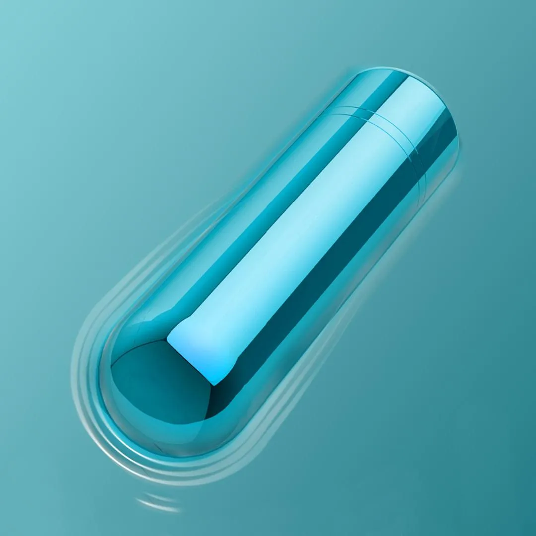 Kool Vibes Rechargeable Mini Bullet - Blue