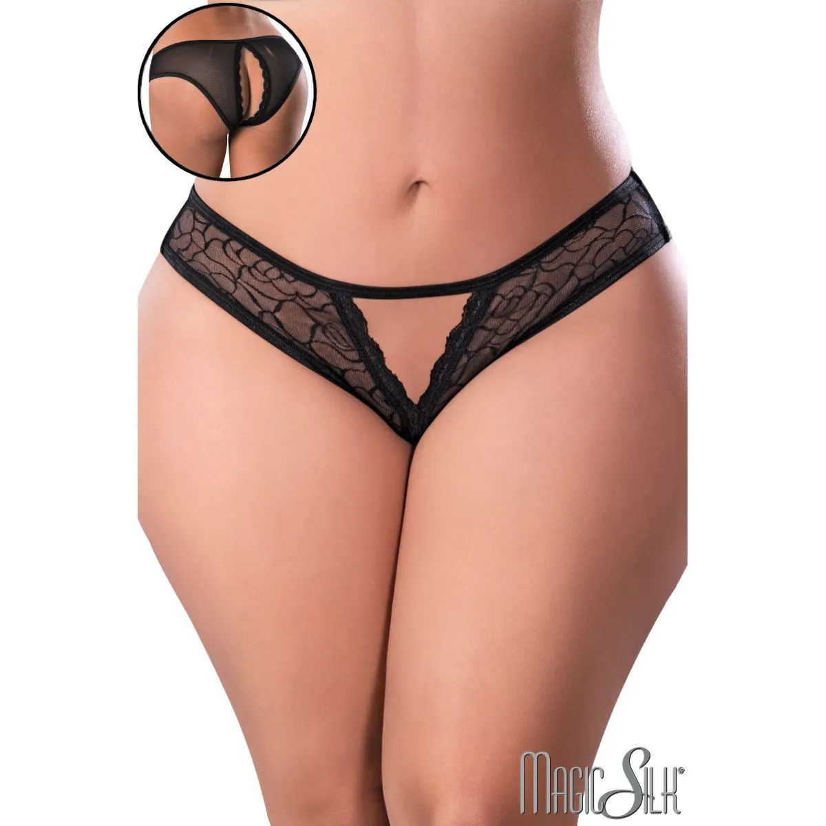 Lace Thong by Magic Silk