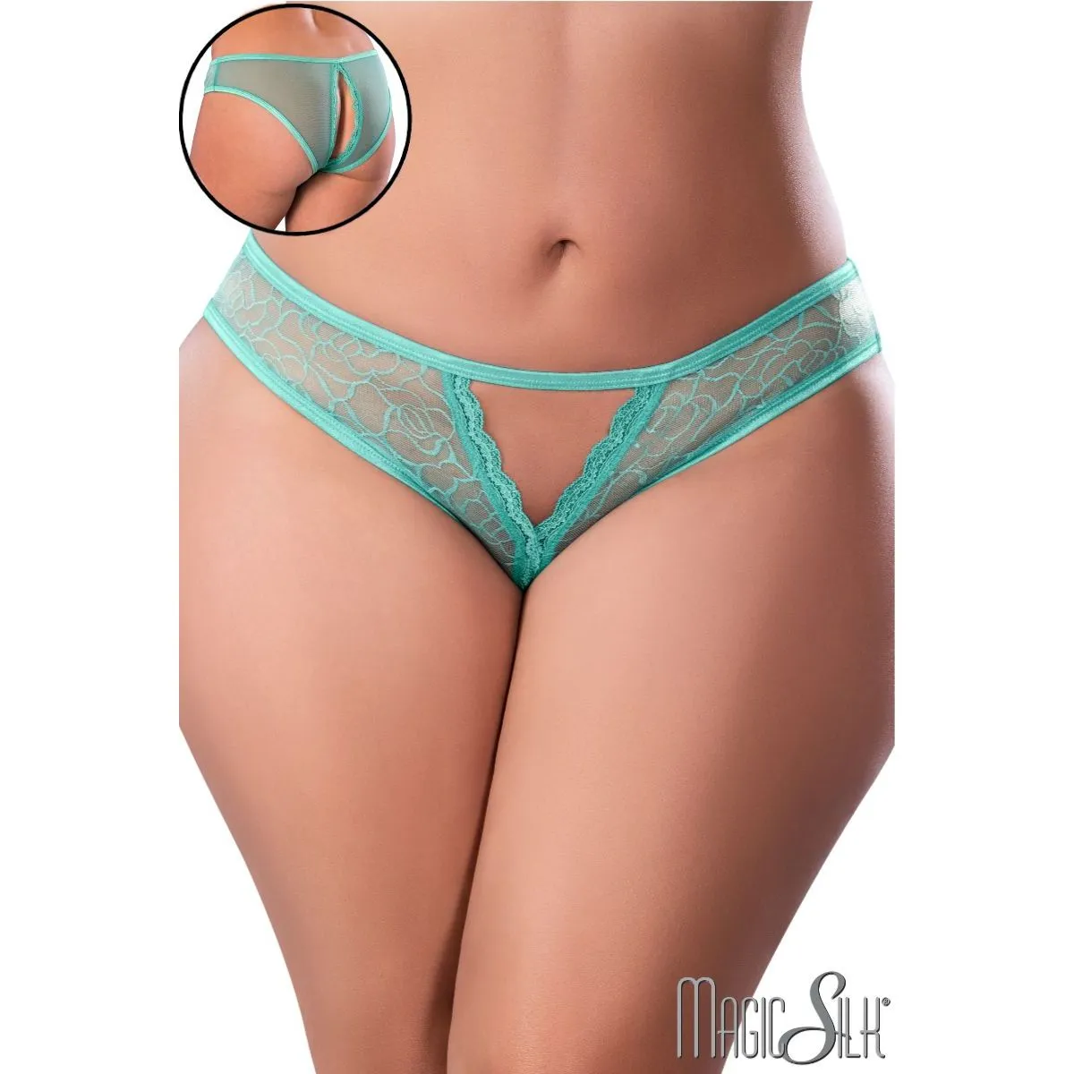 Lace Thong by Magic Silk