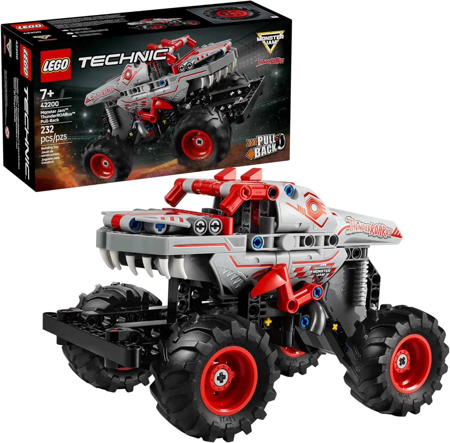 Lego 42200 - Technic Monster Jam ThunderROARus Pull-Back