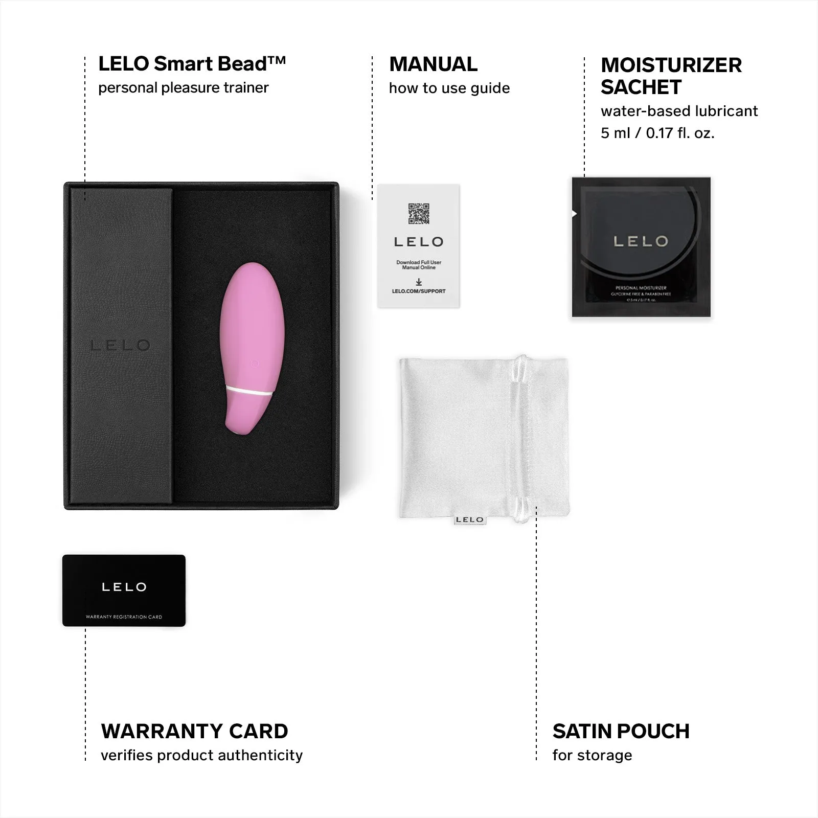 LELO Smart Bead Bullet Vibrator