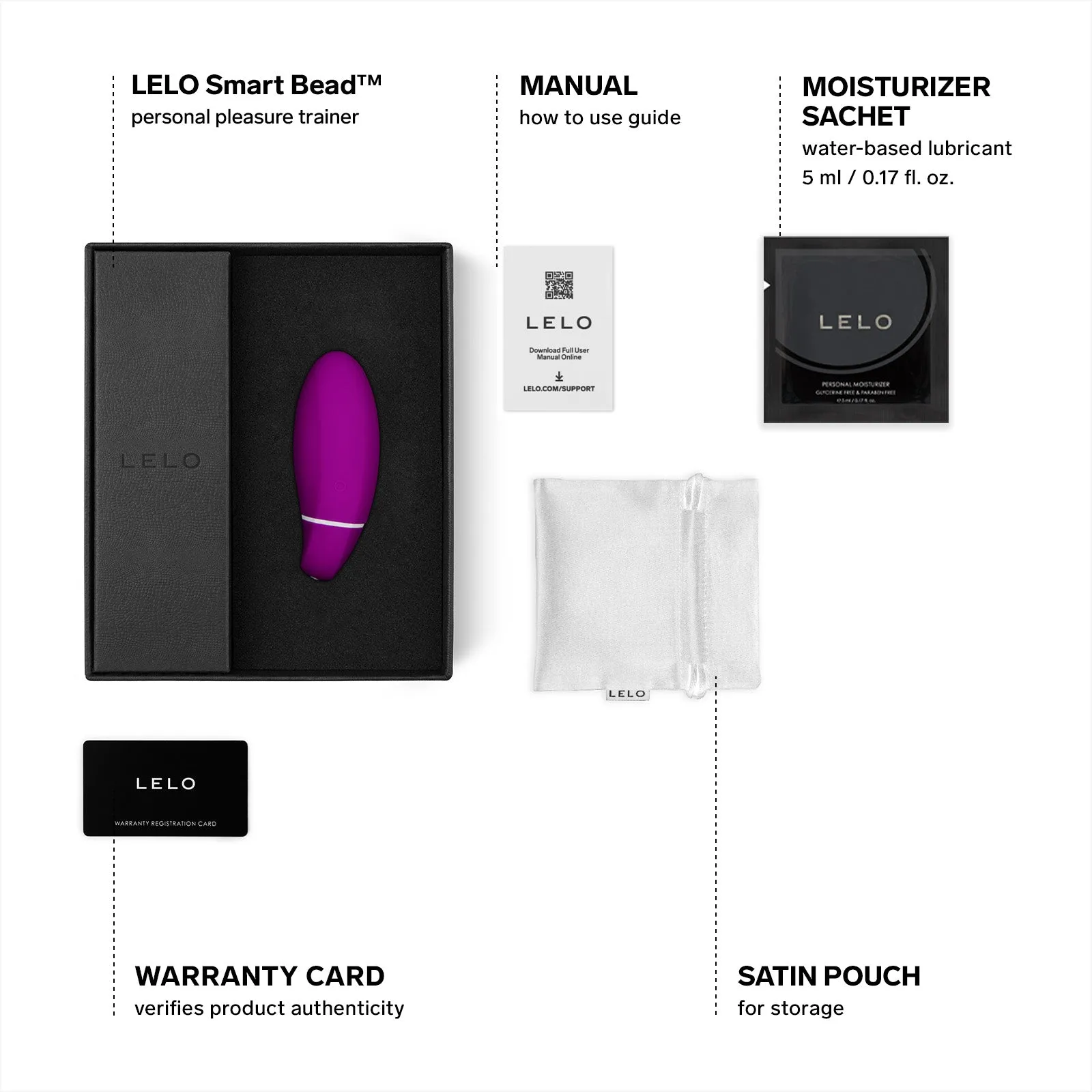 LELO Smart Bead Bullet Vibrator