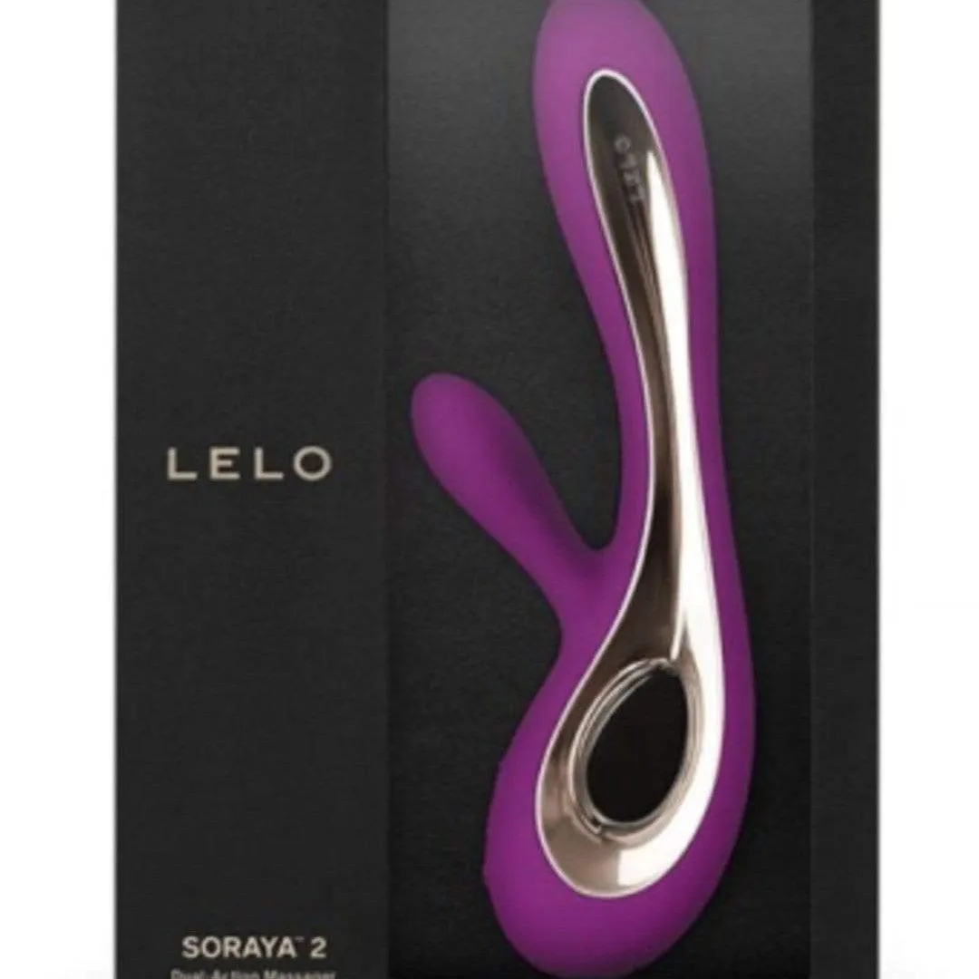 LELO Soraya 2 Rechargeable Rabbit Vibrator - Deep Rose