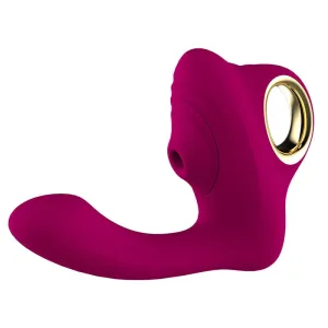Leten - Clitoral Air Stimulator Sucking Heating G Spot Vibrator (Red Rose)